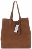 Kožené kabelka shopper bag Vittoria Gotti zrzavá V205454